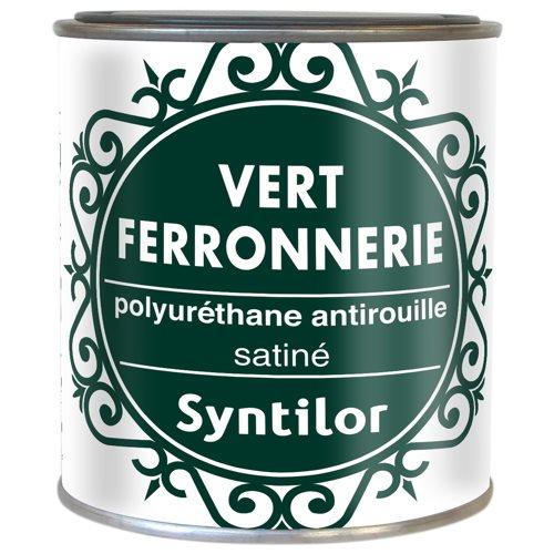 Peinture ferronnerie 375ml vert satiné