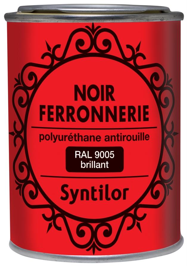 Peinture ferronnerie 250ml noir brillant