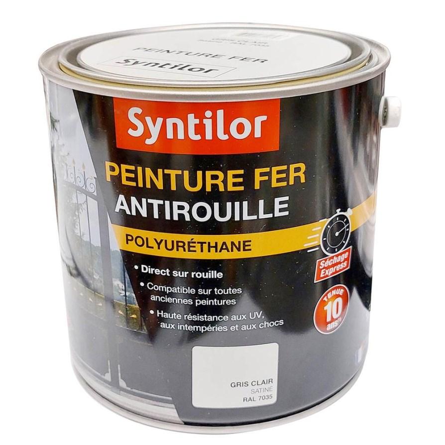 Peinture fer ultra prot.1,5l gris clair