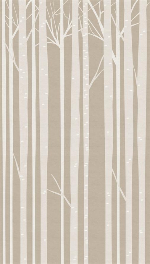 Papier peint panoramique naif beige 1,59x2,8m - AS CREATION