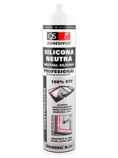 Silicone neutre pro.transparent 300ml n-71