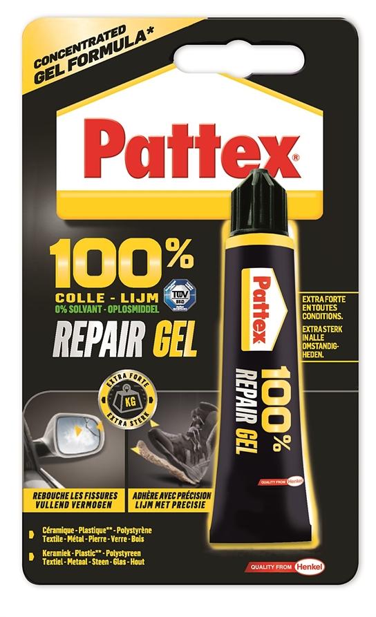 Colle Multi-Usages 100% Repair Gel 20gr - PATTEX