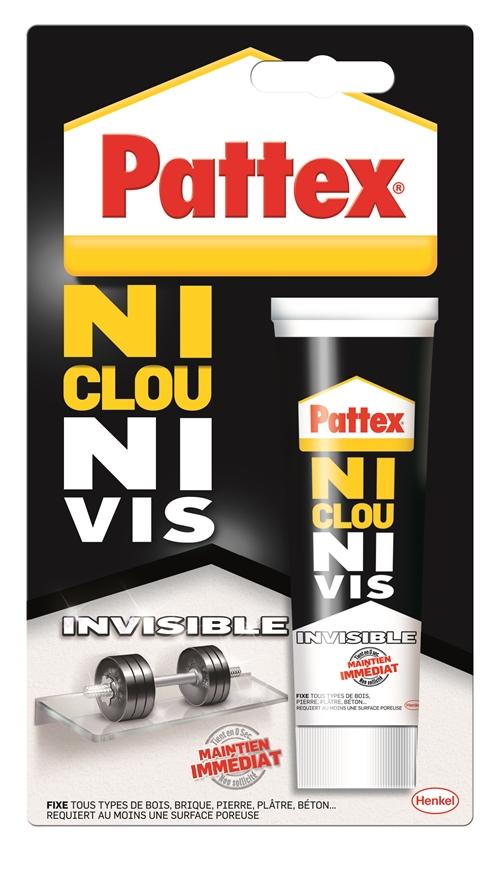 Colle Ni Clou Ni Vis Invisible 40ml - PATTEX