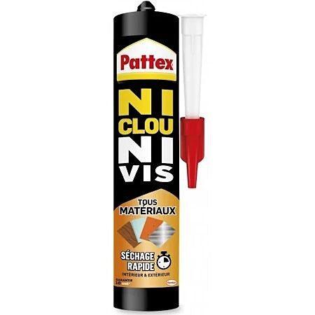 Colle Ni Clou Ni Vis Séchage Rapide 390gr - PATTEX