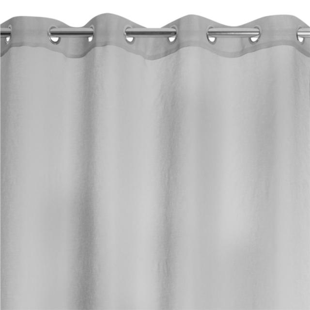 Voilage Lim-Home Gris Moyen 140x240cm