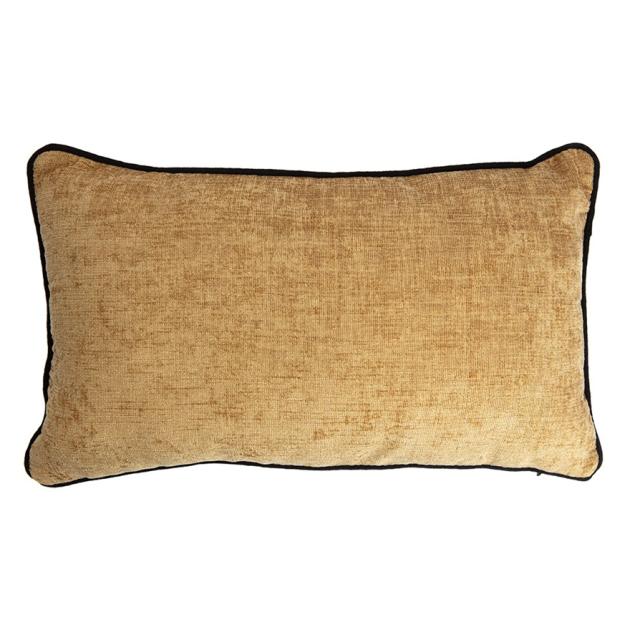 Coussin 30x50cm Déhoussable Vito jaune curry