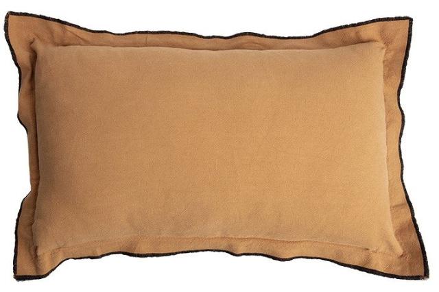 Coussin 40x60cm Déhoussable Yago camel