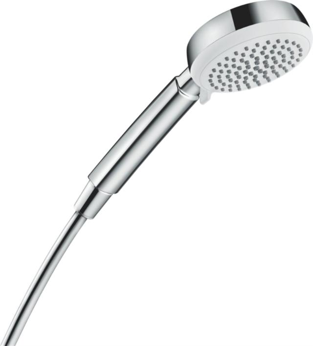 Douchette MyClub Vario 4 jets Blanc/Chromé - HANSGROHE