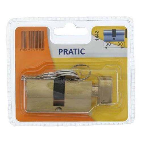 Bricard 1442 - Cylindre Pratic 30x30mm à bouton