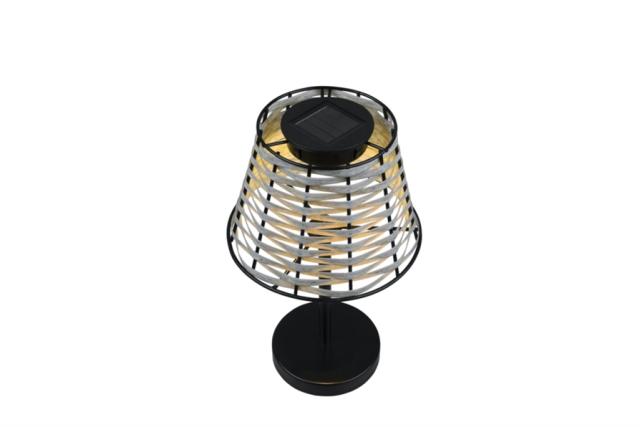 Lampe de table Roca Noir Mat H.32cm - REALITY