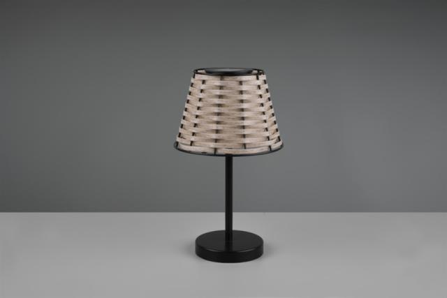 Lampe de table Roca Noir Mat H.32cm - REALITY