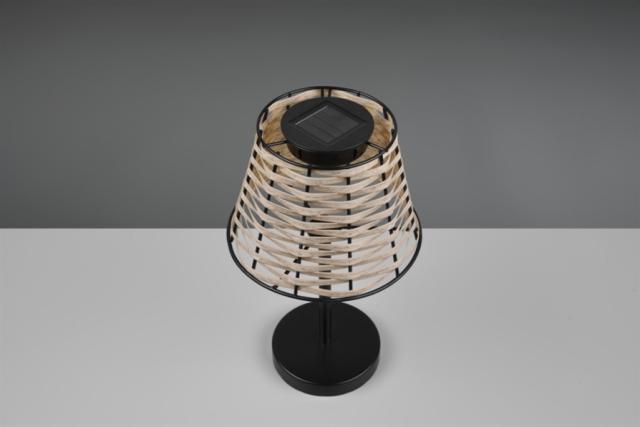 Lampe de table Roca Noir Mat H.32cm - REALITY