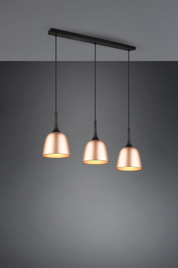 Suspension chiron 3xe27 40w ip20 90x150x20cm