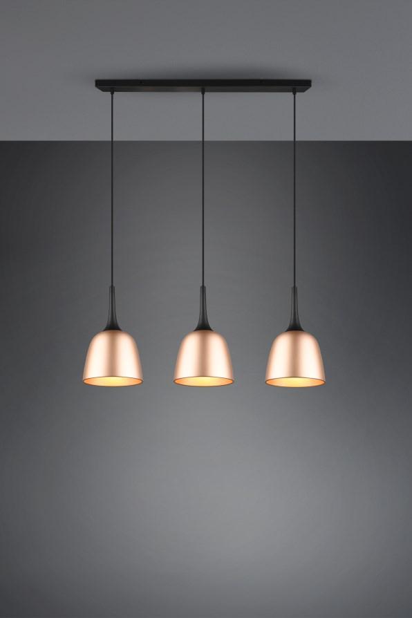 Suspension chiron 3xe27 40w ip20 90x150x20cm