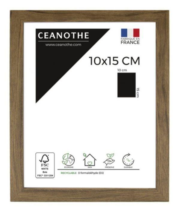 Cadre 10x15 precious noyer