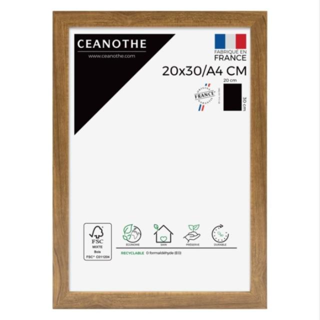 Cadre 20x30a4 precious noyer