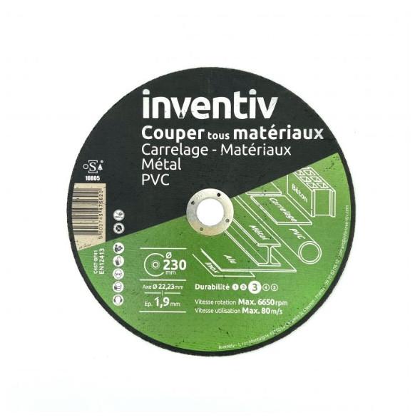 Disque c46t 230x1.9x22.23 t41 plb inventiv