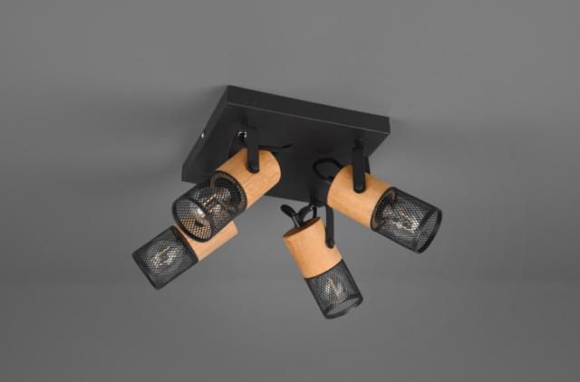 Spot TOSH 4xE27 - D.30X30X19,5Cm
