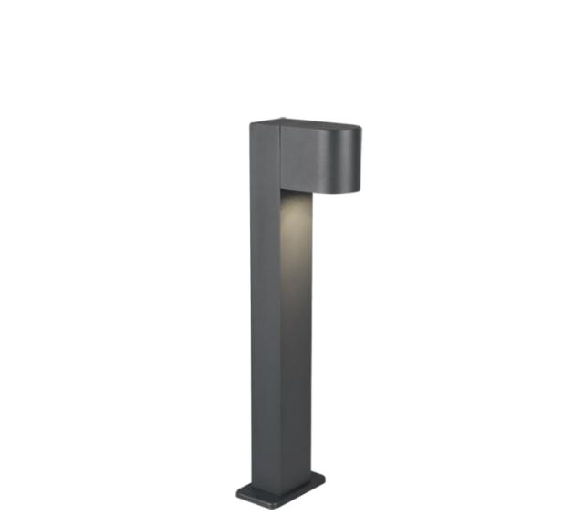Poteau ext. roya gu10 20w 400lm 3000k ip44