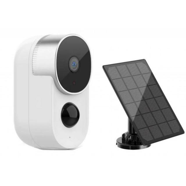 Camera solaire wifi a panneau deporte