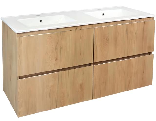 Meuble Trendy 120cm Bois 4 Tiroirs - Ayor