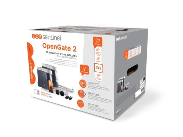 Motoris.bras articul. /portail bat opengate 2