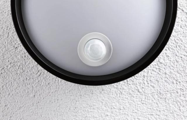 Extérieur 230V Applique Platomo 14,5W 2000lm 3000K détect mvt IP44 bord mer nr
