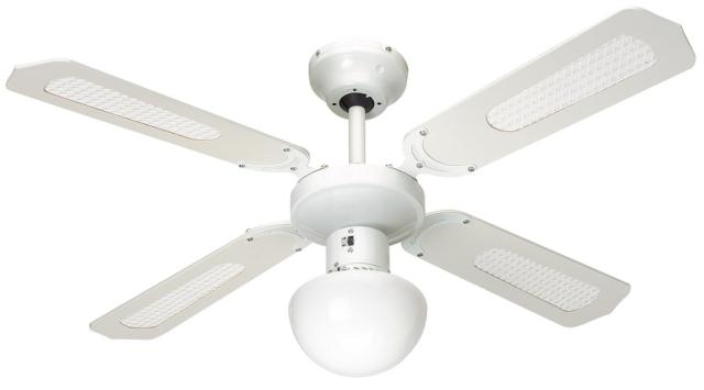 Ventilateur de plafond BALI Blanc 50W Ø107cm