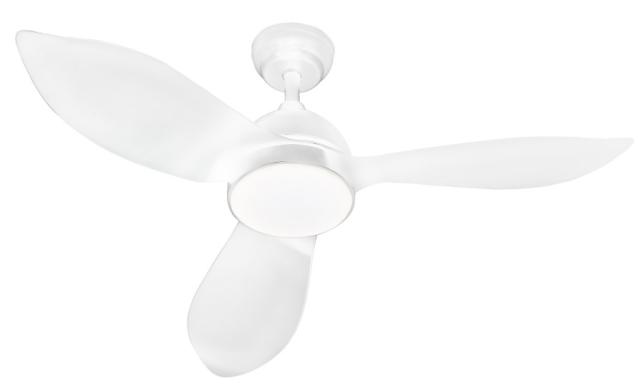 CORSICA Noir - Ventilateur de plafond Ø116cm 70W + éclairage LED