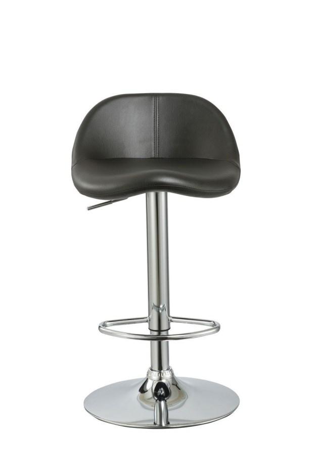 TABOURET DE BAR KELY NOIR  D.35X35CM