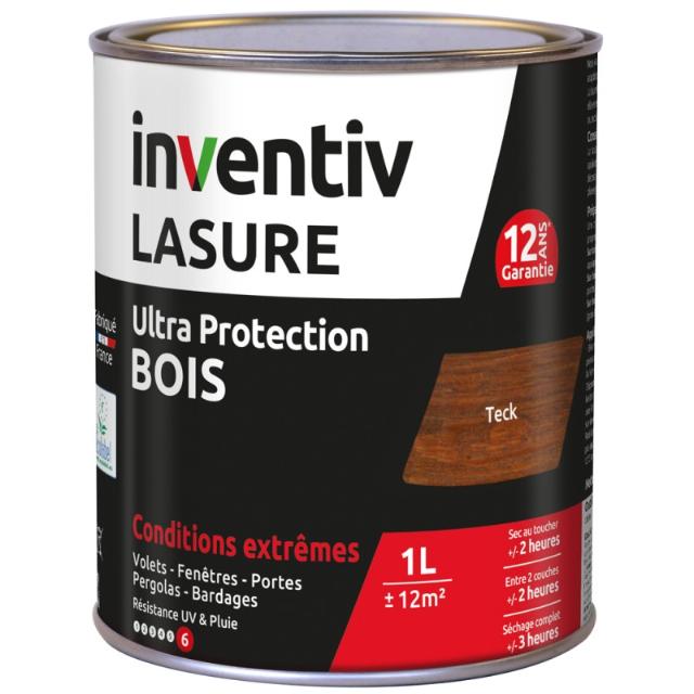 Lasure de Bois Teck Inventiv - 1L