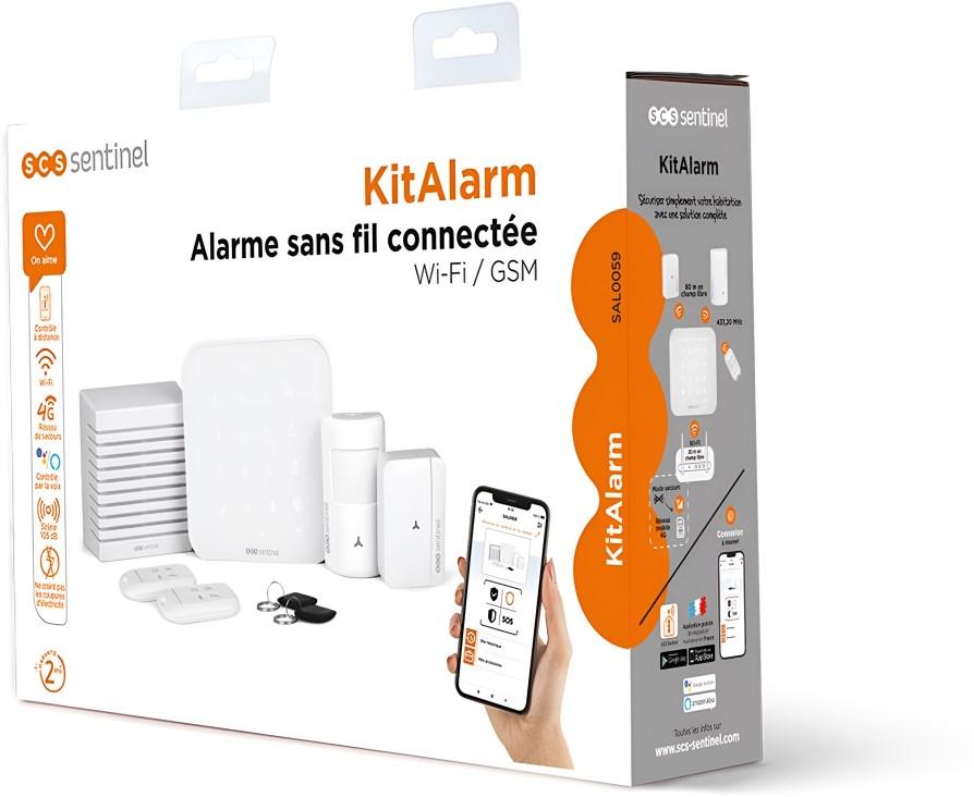 Kit alarm sans fil connecte