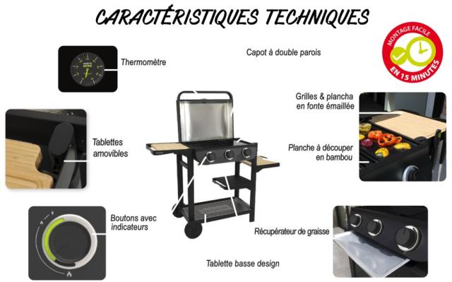 Barbecue Gaz  - FLAVO 60