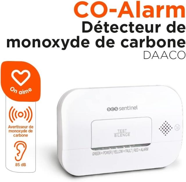 DETECTEUR/ALARME MONOXIDE DE CARBONE COALARM