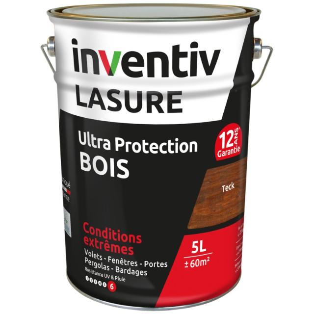 Lasure teck protection 12 ans 5 litres