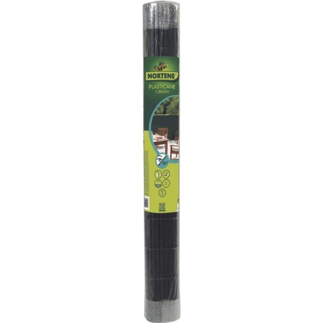 Canisse avec Profilés Ovales PVC Vert  - 1,5x3 M