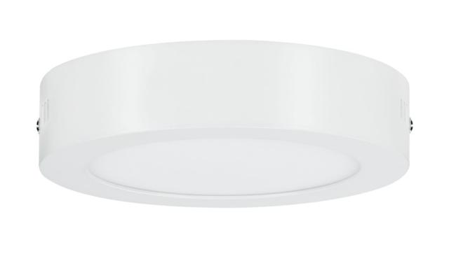 Panneau LED Lunar D.170mm 11W 1300lm 3000K alu blanc mat 230V