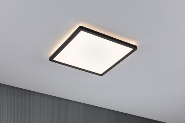 Panneau LED Atria Shine 293x293mm 16W 2000lm 3000K noir 230V