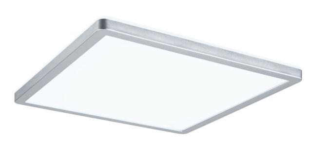 Panneau LED Atria Shine 293x293mm 16W 2000lm 4000K chrome mat 230V
