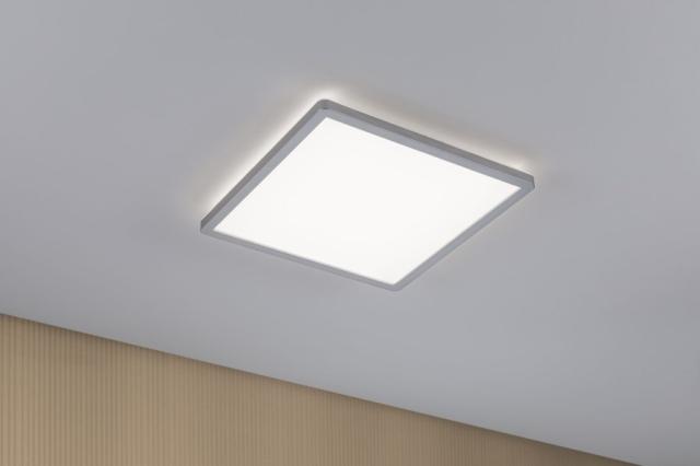 Panneau LED Atria Shine 293x293mm 16W 2000lm 4000K chrome mat 230V