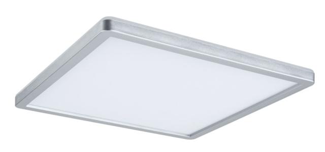 Panneau LED Atria Shine 293x293mm 16W 2000lm 4000K chrome mat 230V