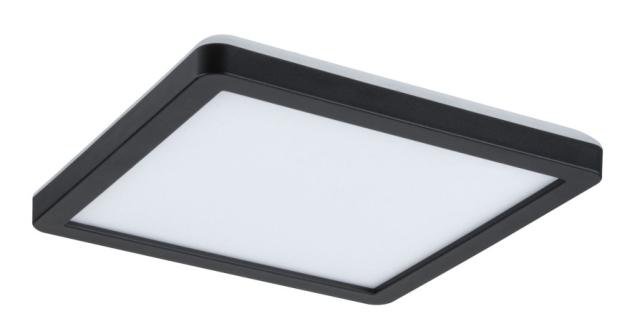 Panneau LED Atria Shine 190x190mm 11,2W 1360lm 4000K noir 230V