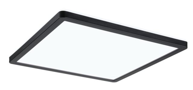 Panneau LED Atria Shine 293x293mm 16W 2000lm 4000K noir 230V