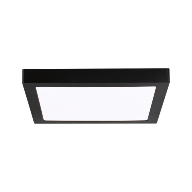 Panneau LED Abia 300x300mm 22W 3200lm 4000K plastique noir 230V