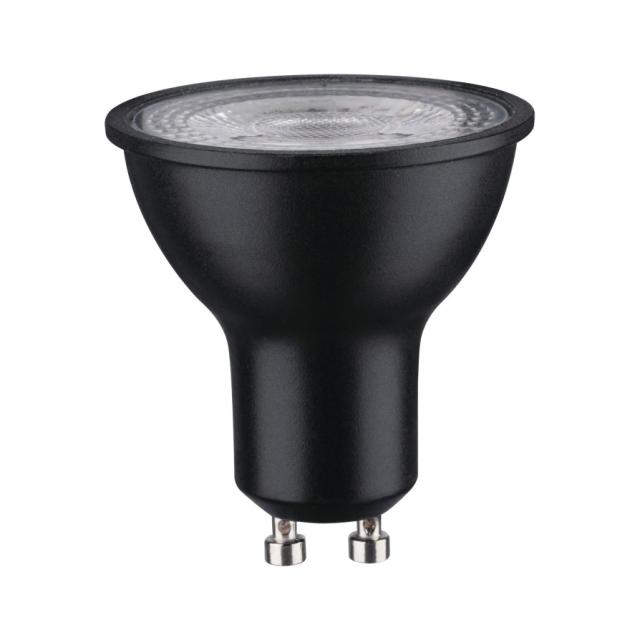 Ampoule LED GU10 réflecteur 7W 460lm 2700K 36° gradable noir dépoli 230V