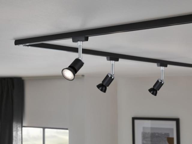 Ampoule LED GU10 réflecteur 7W 460lm 2700K 36° gradable noir dépoli 230V
