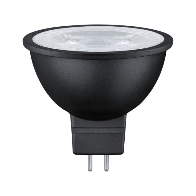 Ampoule LED GU5,3 réflecteur 6,5W 445lm 2700K 36° gradable noir 12V