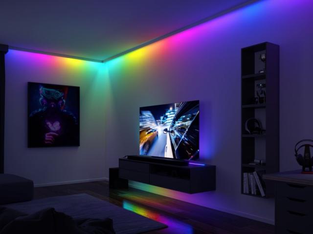 Ruban EntertainLED 1,5m Dynamic Rainbow RGB 3W 90LED 230/5V