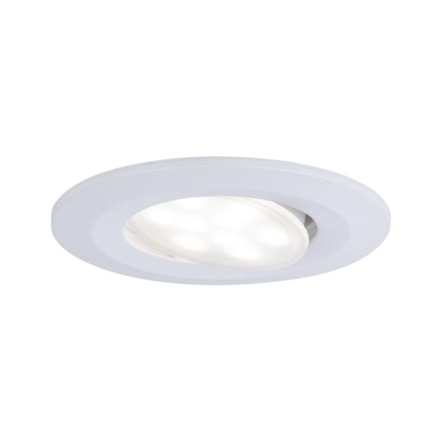 Encastré Calla LED orient. 30° D.90mm x3 5W 550lm WhiteSwitch blc 230V BBC/IP65