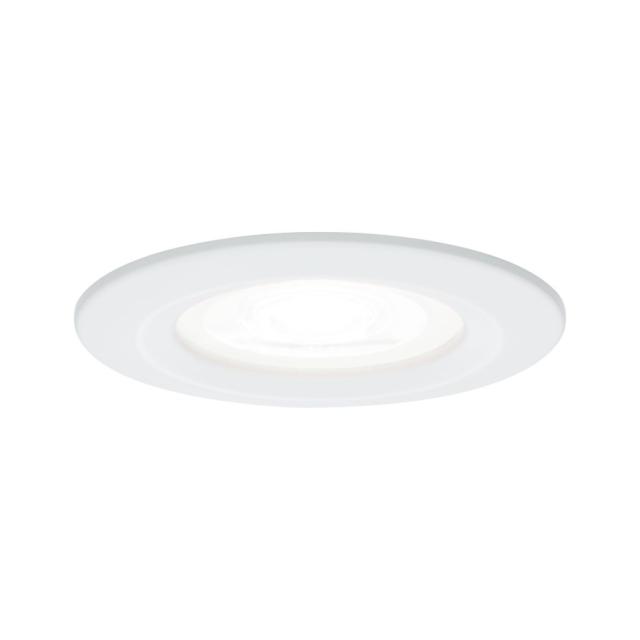 Encastré Nova fixe D.78mm GU10 6,5W 470lm 4000K alu blanc 230V IP44